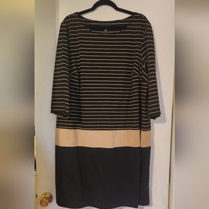 Black/Tan Dress Size 20W